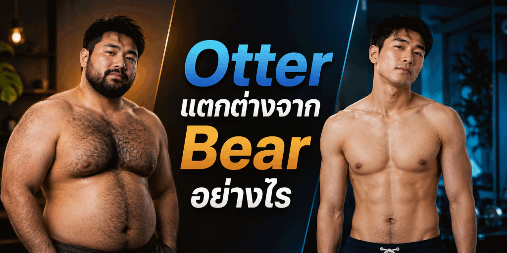 ประเภทของเกย์ Bear, Otter, Twink และ Jock คืออะไร ?