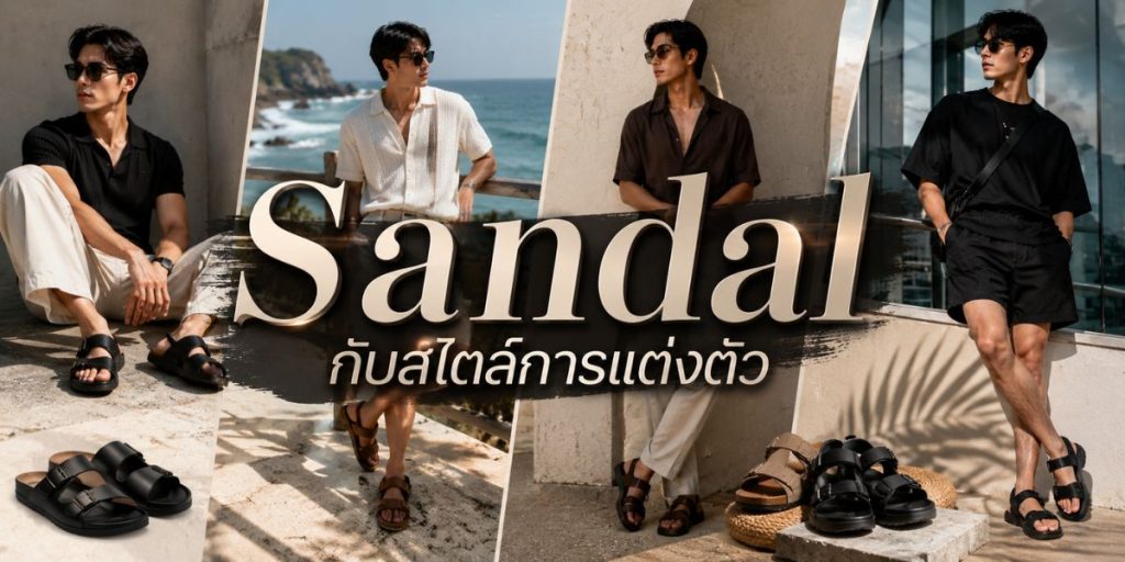 Sandal กับสไตล์การแต่งตัว