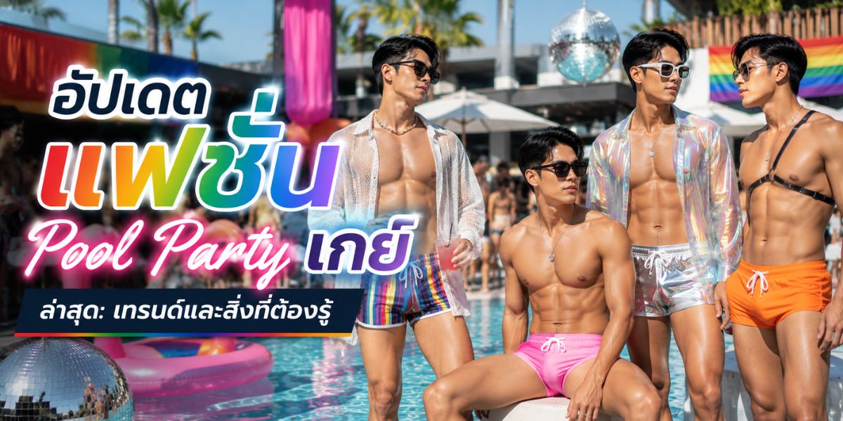 อัปเดต แฟชั่น Pool Party เกย์ ล่าสุด: เทรนด์และสิ่งที่ต้องรู้