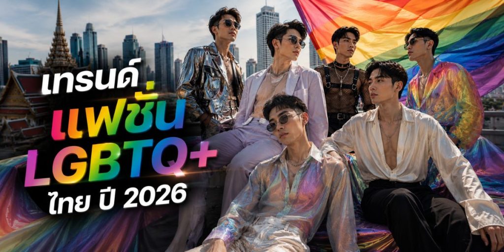 เทรนด์แฟชั่น LGBTQ+ ไทย ปี 2026