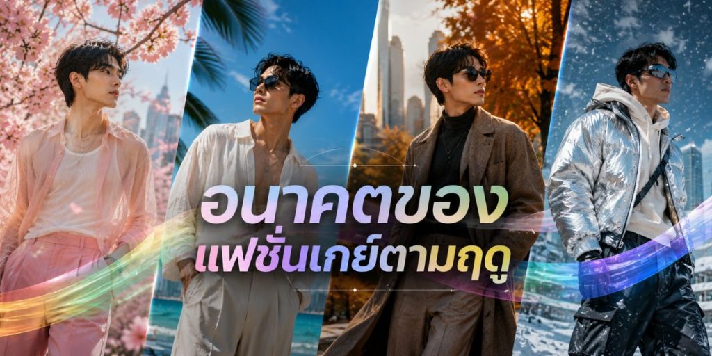 เทรนด์แฟชั่นเกย์ตามฤดู ปี 2026