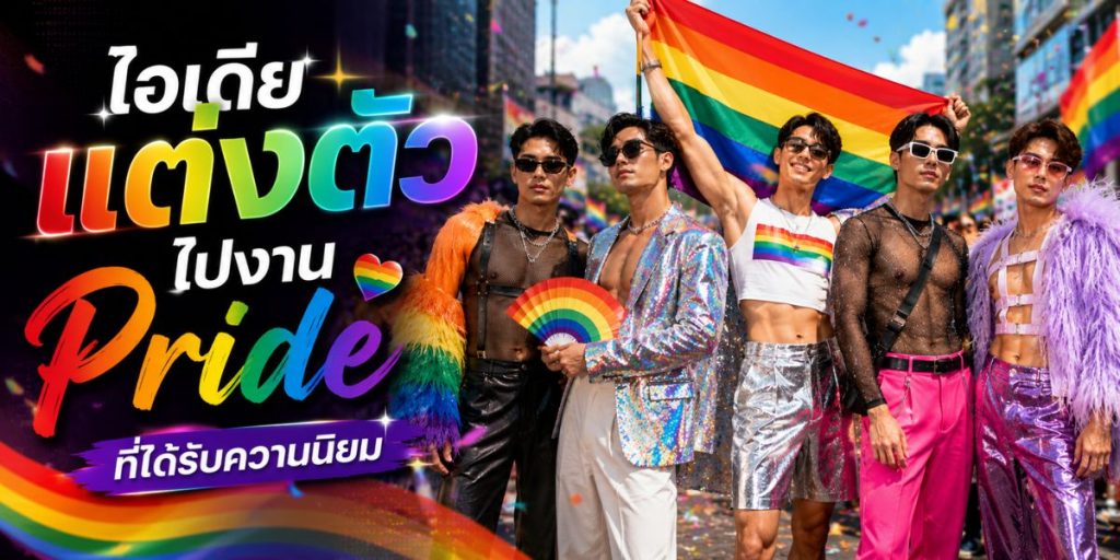 ไอเดียแต่งตัวไปงาน Pride ที่ได้รับความนิยม