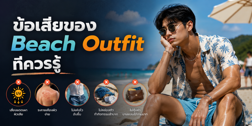 ข้อเสียของ Beach Outfit ที่ควรรู้