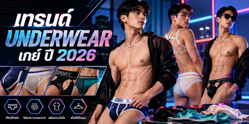 เทรนด์ Underwear เกย์ ปี 2026