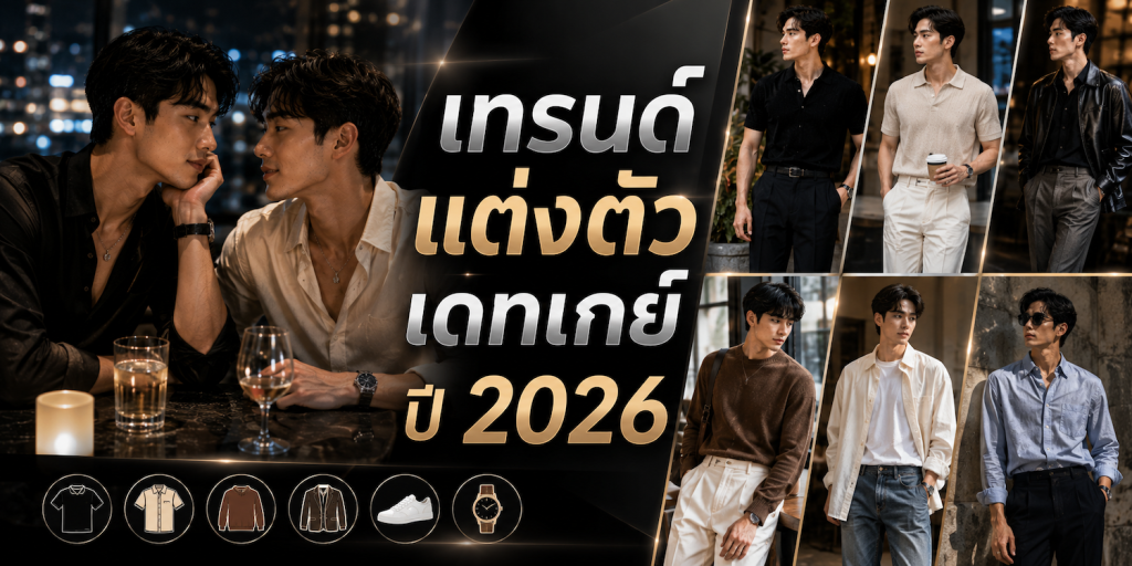 เทรนด์แต่งตัวเดทเกย์ ปี 2026