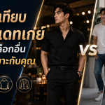 เปรียบเทียบ แต่งตัวเดทเกย์ กับทางเลือกอื่น แบบไหนเหมาะกับคุณ